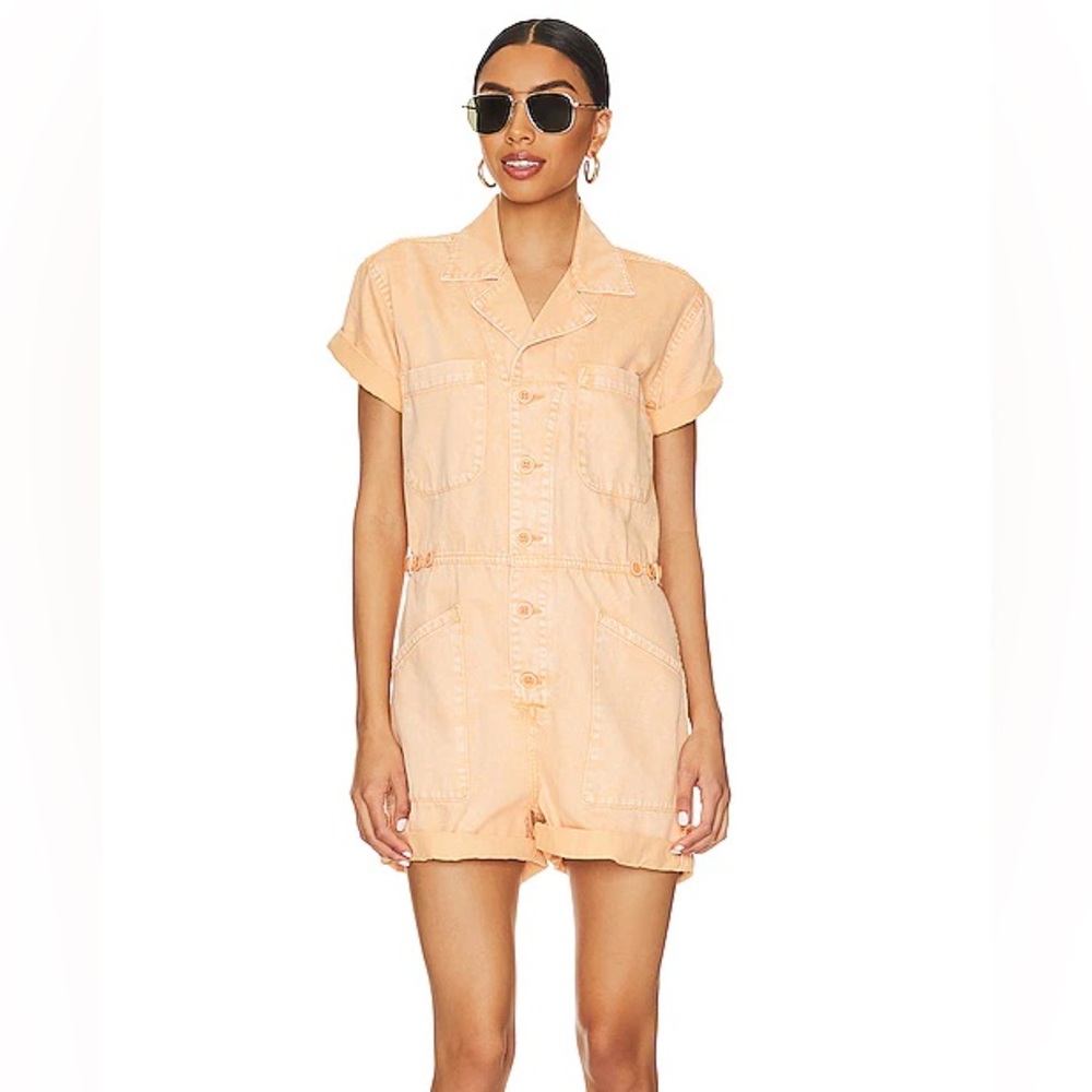 Pistola Parker Romper in Sherbet Snow MEDIUM